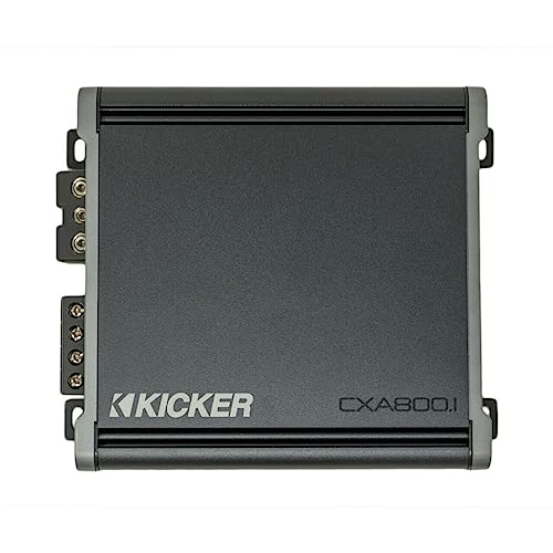 Kicker 46CXA8001 CXA8001-800-Watt Mono Class D Subwoofer Amp