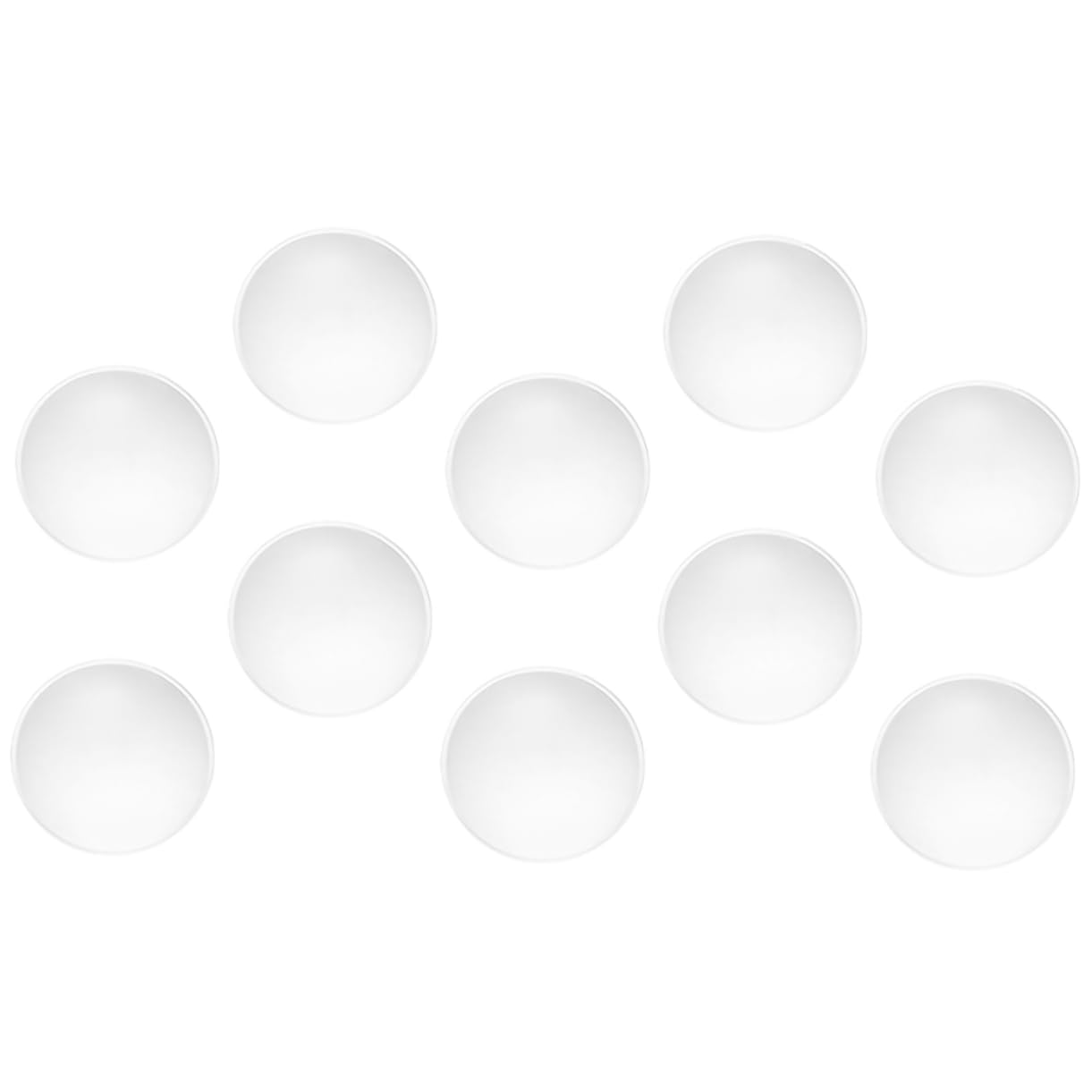 IWOWHERO 10Pcs Magnifier Lens Acrylic Double Convex Lens for Magnifier Making Transparent Optical Lenses for Enhanced Viewing Experience Versatile Use Design