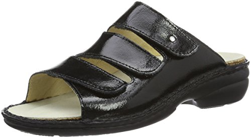 Sabots femme HHC 36 noir pour soulager les pieds sensibles en marchant
