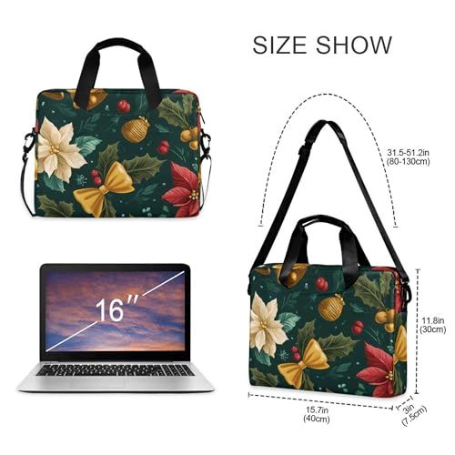 Funda maletín para portátil Navidad miniatura 4