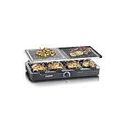 SEVERIN Раклет грил с естествен грил камък и...