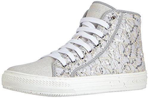 Baskets hautes fille Geox J Highrock Girl D pour l'école