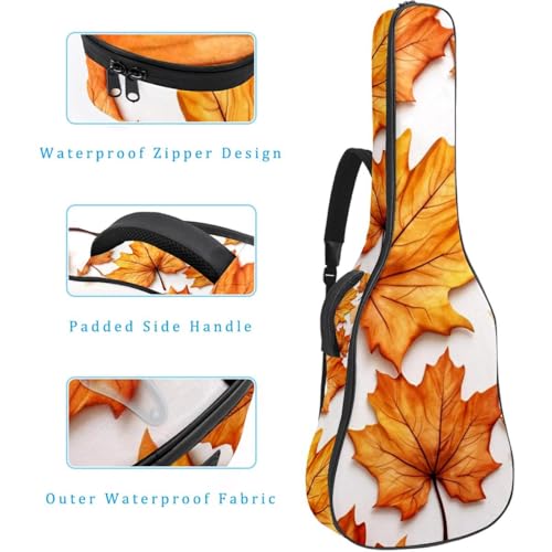 Étui pour guitare imperméable avec couche de protection antichoc robuste