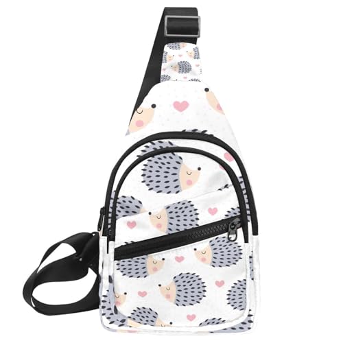 Bolsa de pecho para mujer con diseño de dinosaurio ideal para tus viajes y rutas de senderismo