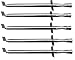 13001 (5-pack) Universal Stainless Steel Tube Burner Replacement for Jenn Air, Vermont Castings Model Grills(17"x1")
