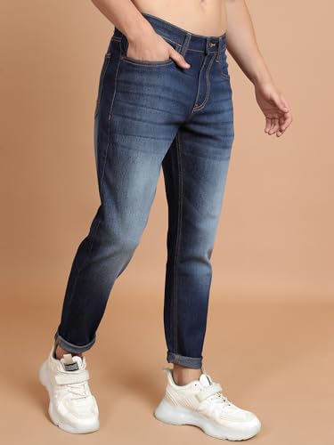 Image of Highlander Men's Slim Fit Jeans | Stylish Casual Wear for Everyday Comfort | Jeans for Man
