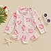 Infant Baby Swimsuit Girls Long Sleeve UPF 50+ Floral Print Zipper Swimwear Sun Protection Rash Guard Toddler Bathing Suits (Pink,2-3 Years)