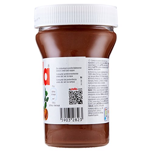Image of Nutella Chocolate Hazelnut Spread, 630 g