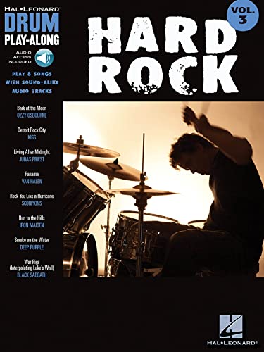 Hard Rock - Drum Play-Along Volume 3 Book/Online Audio (Hal Leonard Drum Play-Along)