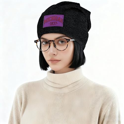 Bonnet en maille gaufrée doux motif dessin animé mixte