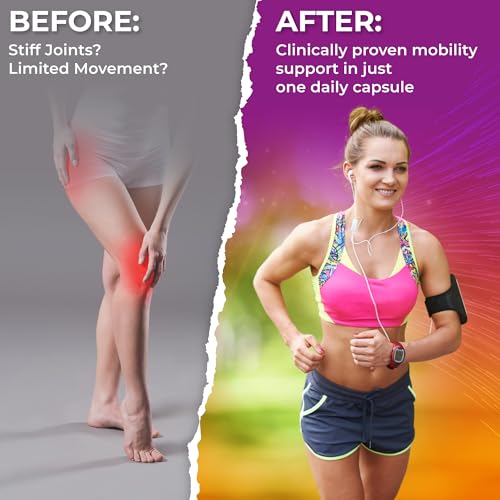 Joint Support Supplement with UC-II® & TamaFlex® – Undenatured Type II Collagen, Turmeric & Tamarind for Joint Health, Flexibility & Mobility – Natural Cartilage Support – Glucosamine-Free Capsules - Image 6