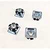 4 Pack Threaded Star Type 1(OD) Square Tubing Insert 3/8-16 Threads S71-326