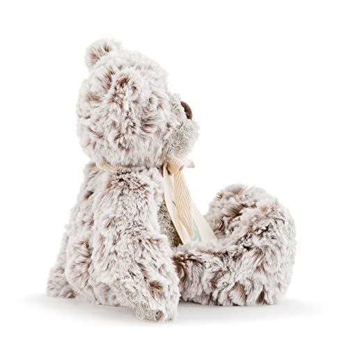 Demdaco Smiling Mini Giving Bear Brown 8.5 Inch Plush Polyester Fabric Stuffed Animal #TOP2