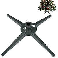 Sibosen Weihnachtsbaumständer Faltbarer Christbaumständer 65cm Metall Weihnachtsbaum Ständer mit 3,2cm Bohrung Weihnachtsbaumbasis Metallständer für 8ft künstliche Weihnachtsbäume, Grün
