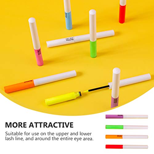 Beaupretty 4Pcs Longwearing Maquiagem Dos Olhos Líquido Caneta Delineador Líquido À Prova D' Água N