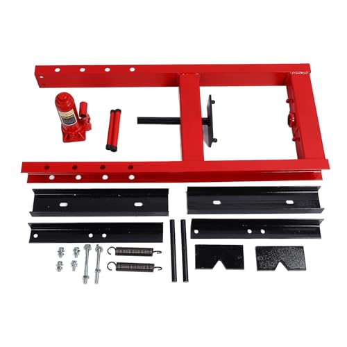 XTevu Pressa idraulica, pressa per pavimenti, macchina per la stampa dell'officina, 13227,7 libbre, strumento di formazione in metallo garage