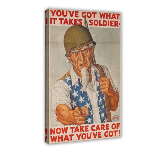 AUHUE You've Got What It Takes Soldier, Original American WWII