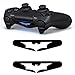 giZmoZ n gadgetZ GNG 2 x Weiß Batman Skin-/ Decal-Aufkleber für LED-Lichtleiste des Controllers DualShock 4 für Playstation 4 PS4