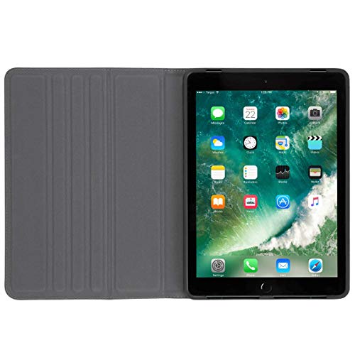 Image of Targus VersaVu Classic Apple iPad (6th gen /5th gen), iPad Pro (9.7-inch), iPad Air 2, and iPad Air Protective Tablet Cover with Hands Free Kickstand, Military Grade Drop- Safe Protection, Secure Closure, Water-resistant, Anti-Scratch, Red (THZ73103GL)