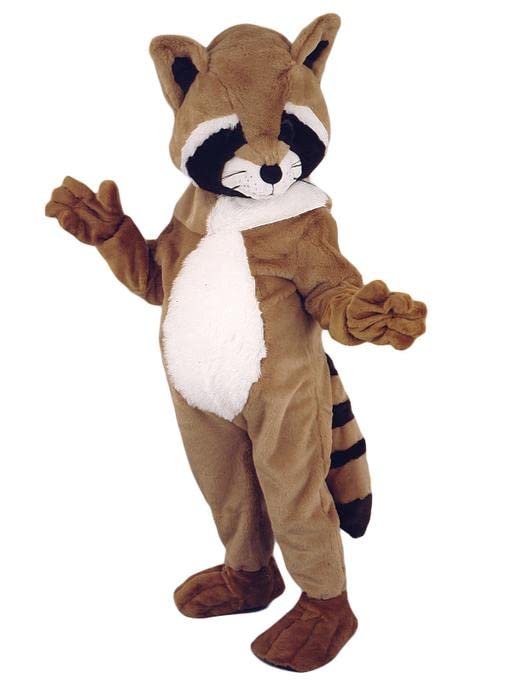 New Plush Raccoon Mascot Costume Adult Size Mascotte Mascota Carnival Party Cosply Costume Fancy Dress Suit