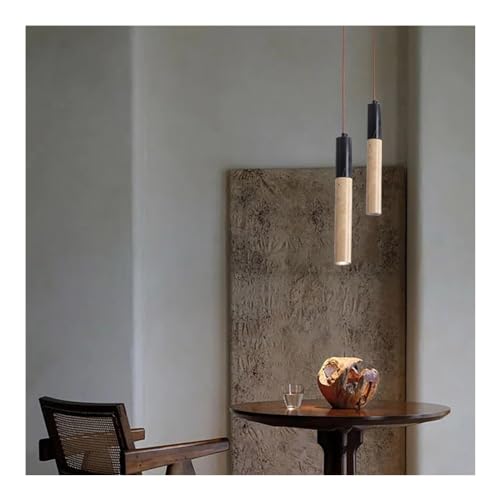 Bande LED lampe suspendue moderne ferme en pierre de marbre