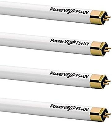 Eye Hortilux 901678 PowerVEG FS-UV for Plants, 4' (4 Pack)