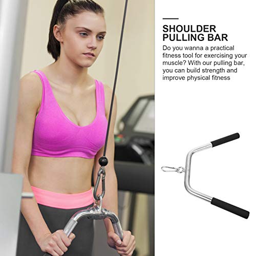BESPORTBLE LAT Acessório de barra de puxar para baixo, equipamento de treinamento muscular, academia