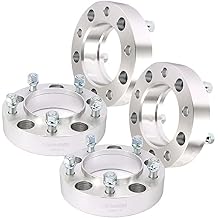 ROADFAR 5x150 to 5x150 Wheel Spacers 1.5 inch 5 Lug Hubcentric spacers 14x1.5 Studs 110mm for Tundra Accessories fits 1998-2021 for Land Cruiser 2007-2021 for Tundra 4PCS