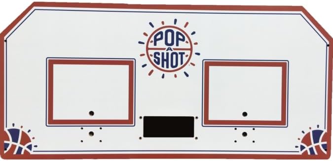 Dual Shot Home Backboard (V2) by Pop-A-Shot