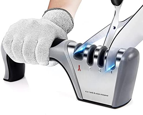 Lehwoik Messerschärfsystem Profi - 3 Diamantsteine + Wasserstein + Lederband