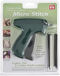 Micro Stitch Gun - Ideal for basting quilts, fallen hems, hem drapes & decorative crafts