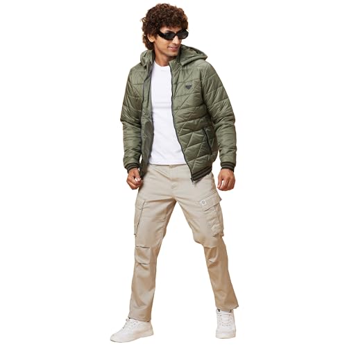 Image of Being Human Black Regular Fit Long Sleeves Men's Jacket Clothing