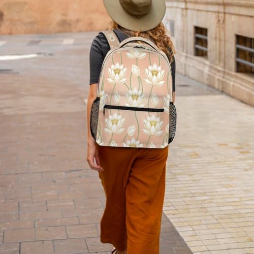 Mochila escolar ligera para portátil 15.6 pulgadas que alivia el peso en la espalda 6