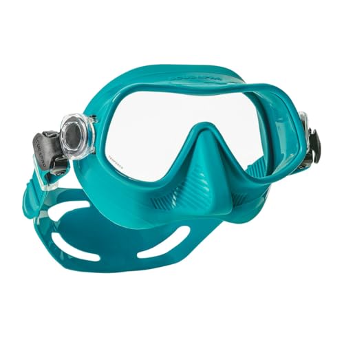 Máscara ScubaPro Steel Comp de apnea con lentes de vidrio templado negro 3