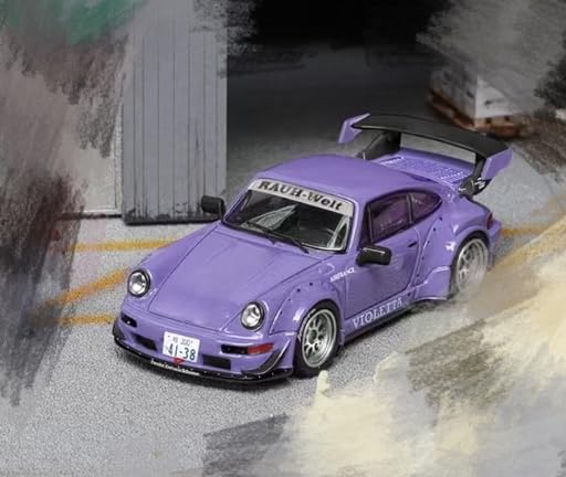 RAUH-Welt Begriff ミニカーセット パープル MODEL 1/64 RWB 993 Rotana ＃18 (パープル) ラウヴェルト・べ