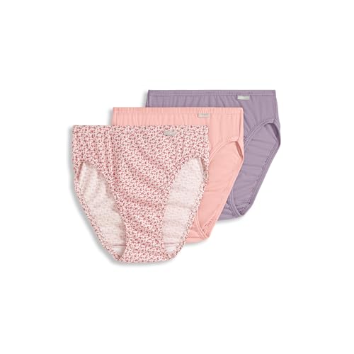 Image of Jockey Women's Underwear Plus Size 100% Cotton Elance French Cut - 3 Pack