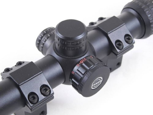 Hawke 11465 6-24x50 AO IR Air Rifle Rimfire Scope with Mounts - Image 3