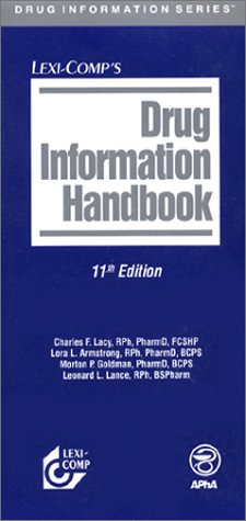 Drug Information Handbook (Drug Information Han... 1591950473 Book Cover