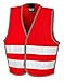 Result Safe-Guard R200JEV Kids Enhanced Visibility Vest - Red - S