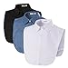 Produktbild ANZERMIX Damen Kragen Abnehmbare Hälfte Shirt Bluse In Baumwolle Klassisches 3er Pack