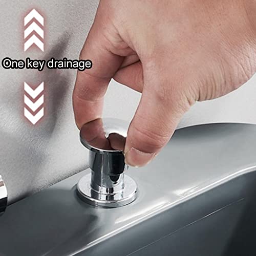 Fregadero independiente, fregaderos inclinados, fregadero de piso con lavabo profundo, fregaderos resistentes con estación de lavado independiente, para jardín, garaje, escuelas, hospitales, facto