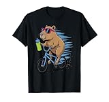Capybara BMX Vintage Fahrrad Capybara Fans Kinder Jungs T-Shirt