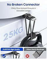CLEEFUN USB C Kabel 5 m, Lang USB A auf USB C Ladekabel, 3A Schnelles Laden – Ansicht 5