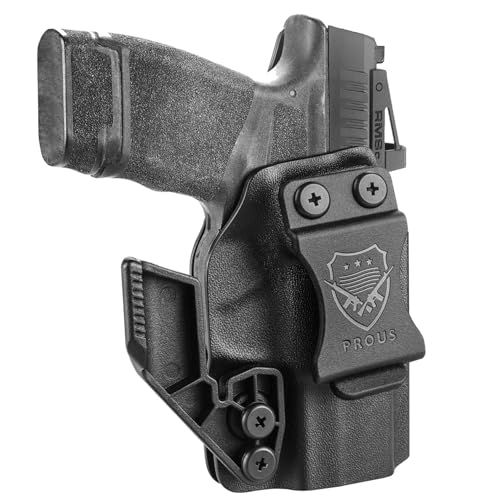 PROUS IWB Kydex Holster with Claw Attachment and Optic Cut: Springfield Hellcat/Hellcat RDP/Hellcat