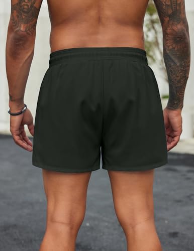 COOFANDY Men's Swim Trunks Bathing Suit with Compression Liner Pockets Quick Dry Swimsuit Beach Board Swim Short Swimwear2