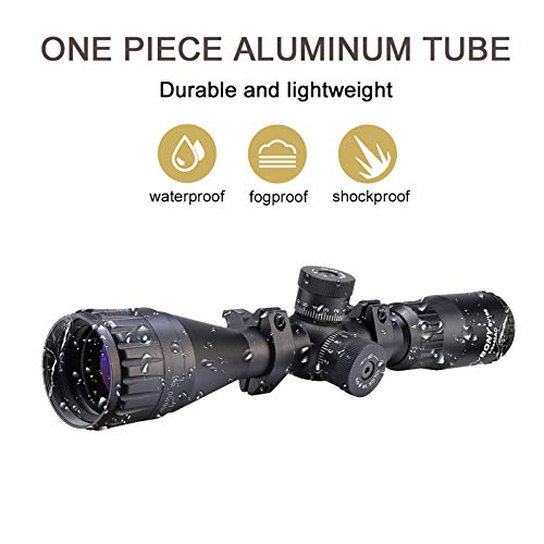 Svbony Sv166 Rifle Scope 3-9X40 Ao, Rifle Scopes For Hunting, Spring Loaded Instant Zero Resets Turrets, Parallax Adjustment, Mil Dot Reticle Rifle Scope, For 20Mm Picatinny And Weaver Rails #TOP5