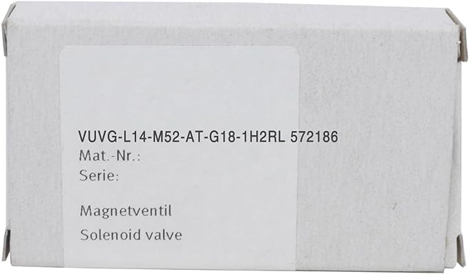 VUVG-L14-M52-AT-G18-1H2RL 572186 distributeur Festo sous emballage scellé