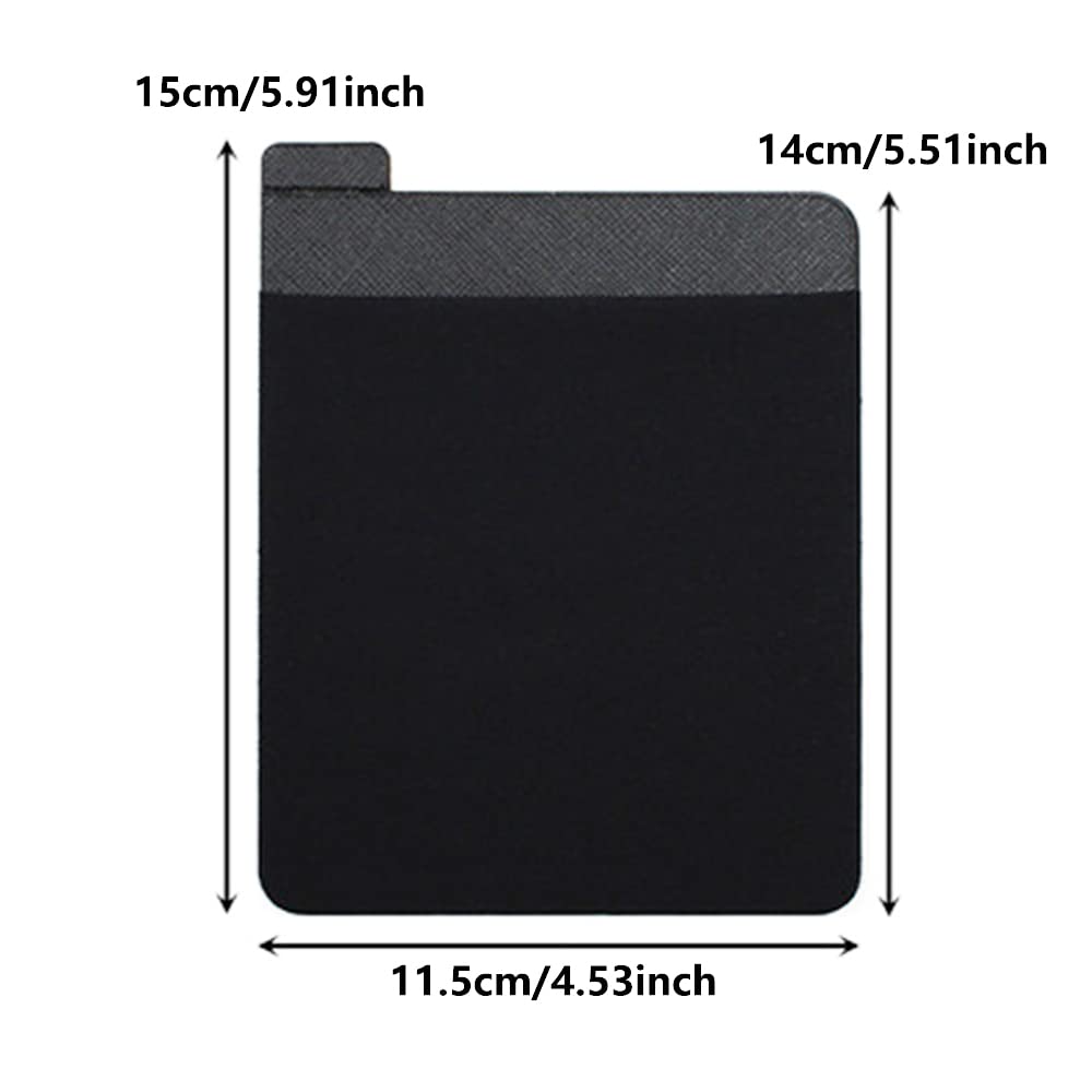 15PCS Custodia per il trasporto del disco rigido esterno portatile, supporto per custodia per accessori per computer, penne stilo per organizer per laptop, mouse wireless, cavi, auricolare nero