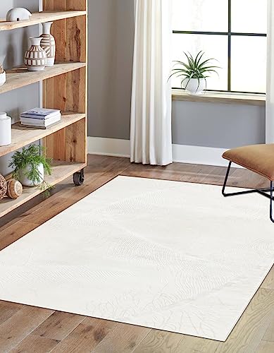Tapete decorativo Unique Loom Ivory 9' x 12' miniatura 1