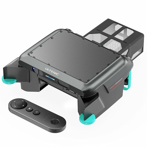 Ultenic S1 Pool Skimmer Robot, Solar Pool Skimmer for Above & In-Ground Pool with Auto-Docking Design, 24/7 Continuous Cleaning Power, 6L Capacity, Dual Protection System, Ideal for All Swimming Pool